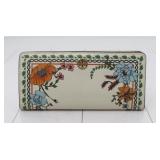 Tory Burch Floral Leather Wallet