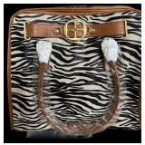 New Joy Mangano Animal Print Tote