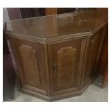 Estate Console Table With Glass On Top