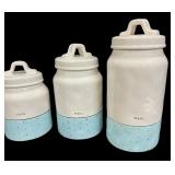 RAE DUNN SNACK, TREAT & STASH CANISTERS