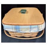 Lined Longaberger wï¿½ Wood Lid