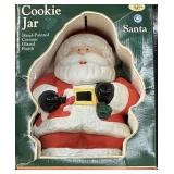Santa Cookie Jar