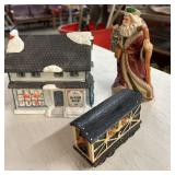 Butcher Shop, Santa & Train