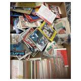 Flat Box of Ball Cards & Bobble Head & Diamond