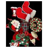 Lot Deal Vintage Homemade Christmas Decor