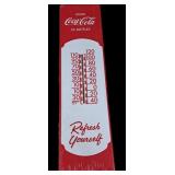 Coca-Cola Thermometer Sign (28in x 7in)