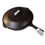 # 9 GRIWOLD BIG BLOCK Cast Iron Skillet wï¿½ Lid