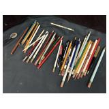 Box of Old Advertising Pencils