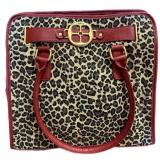 NEW IMAN Animal Print Purse