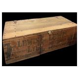 Lewis Powdered Lye Crate