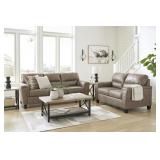 Ashley Navi Fossil Sofa & Love Seat