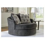 Ashley Biddeford Oversized Swivel Accent Chair