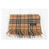 Burberry Muffler Scarf 100% Lambswool