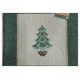 4 New Phaltzcraff Placemats, Metal & Beaded Vase,