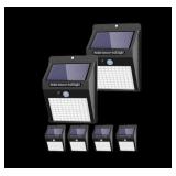 (6) SOLAR POWERED LED Wall Light