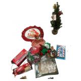 Working Christmas Lights, Table Top Tree,