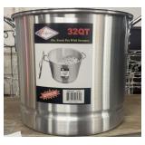 32 QT Stock Pot With Steamer