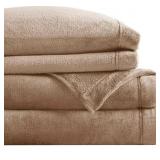 Twin McLeland Design Fleece Sheet Set