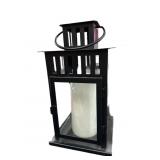 Metal Candle Holder wï¿½ Candle