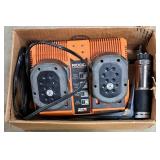 Rigid Rapid Max Twin Battery Charger + 2