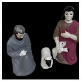 2 pc Blow Mold Outdoor Set wï¿½ Lamb (See Taped