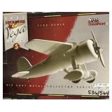 1932 Travel Air Model BLUE  R Die Cast Metal