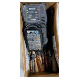 Ryobi 18v Lithium Battery With Charger + Items