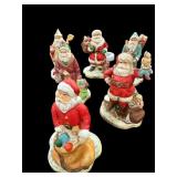(6) Santas Thru The Ages