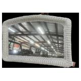 36 ï¿½ x 24 ï¿½ Wicker Mirror
