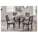 Ashley Corloda Round  Table & 4 Side Chairs