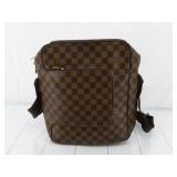 Louis Vuitton Brown Damier "Olaf" Shoulder Bag
