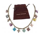 Louis Vuitton Logo Necklace
