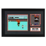 Autographed Mike Tyson Punch Out Display