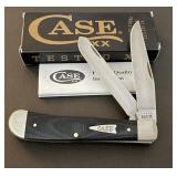 2022 Case XX Black Micarta Smooth Trapper Knife