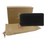 Christian Louboutin Studded Zippy Wallet