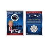 Donald Trump Inauguration Coin with Display