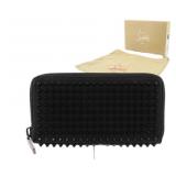 Christian Louboutin Black Studded Wallet