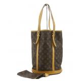 Louis Vuitton Monogram Bucket GM Tote Bag