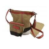 Burberry Canvas Check Tassel Shoulder Bag