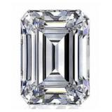 Emerald Cut 3.08 Carat VS1 Lab Diamond