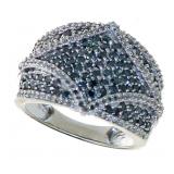 10kt Gold Quality 1.88 ct Fancy Blue Diamond Ring