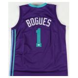 Autographed Muggsy Bogues Jersey