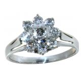 Platinum 3/4 ct Stunning Diamond Ring