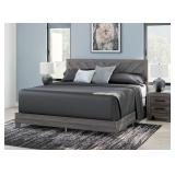 Ashley King Chevron Panel Bed ONLY