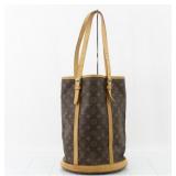 Louis Vuitton Monogram Bucket GM Tote Bag