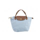 LONGCHAMP Light Blue Pliage Hand Bag