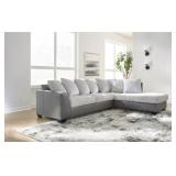 Ashley Clairette Court 2-Piece Sectional W/ Chaise