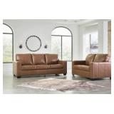 Ashley Bolsena Leather  Sofa and Loveseat