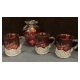 Ruby & Cranberry Glass