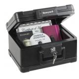 Honeywell 1101 Fire Rated Chest Safe, 0.15 cu ft,